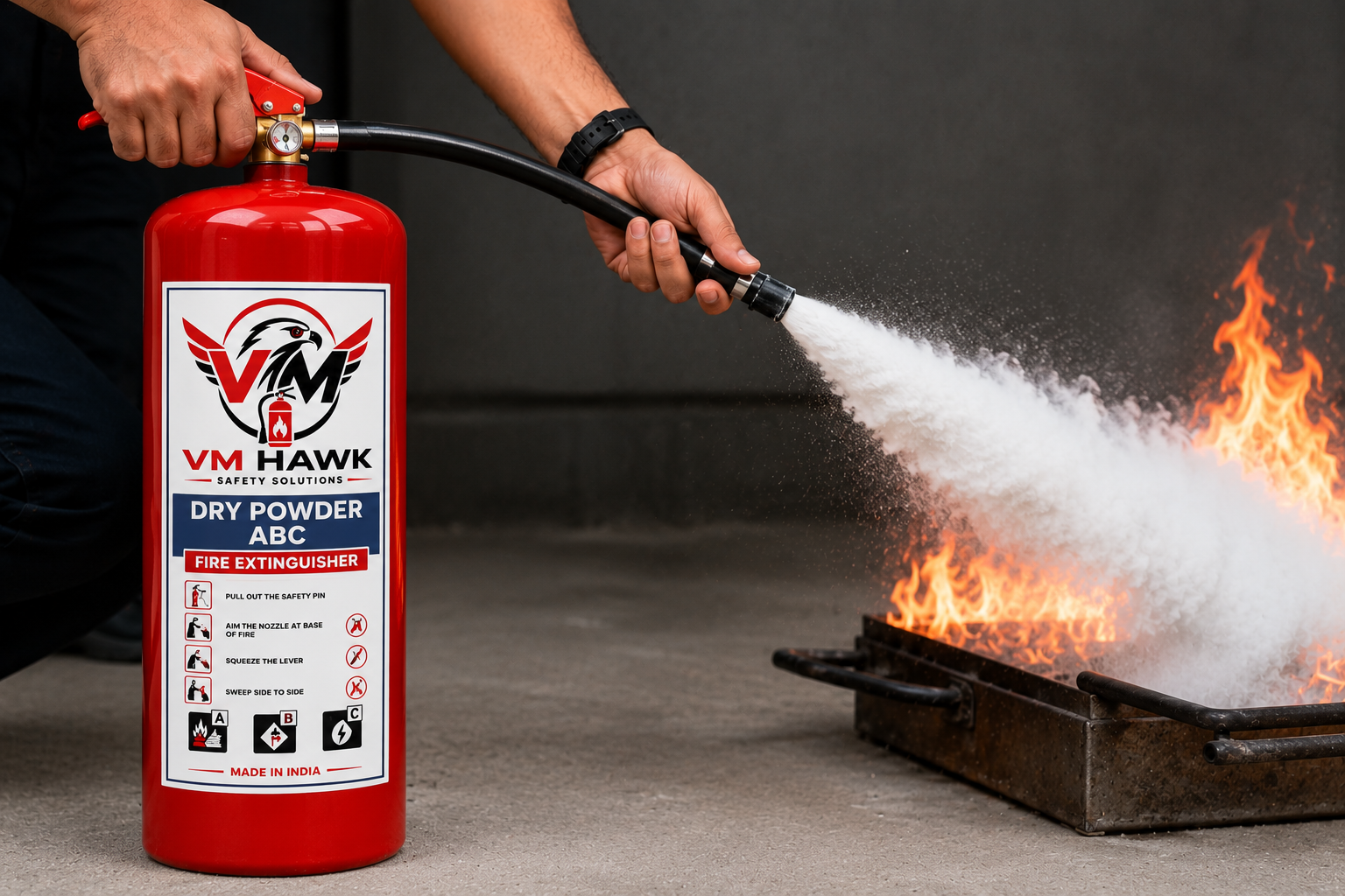 ABC Dry Powder Fire Extinguisher